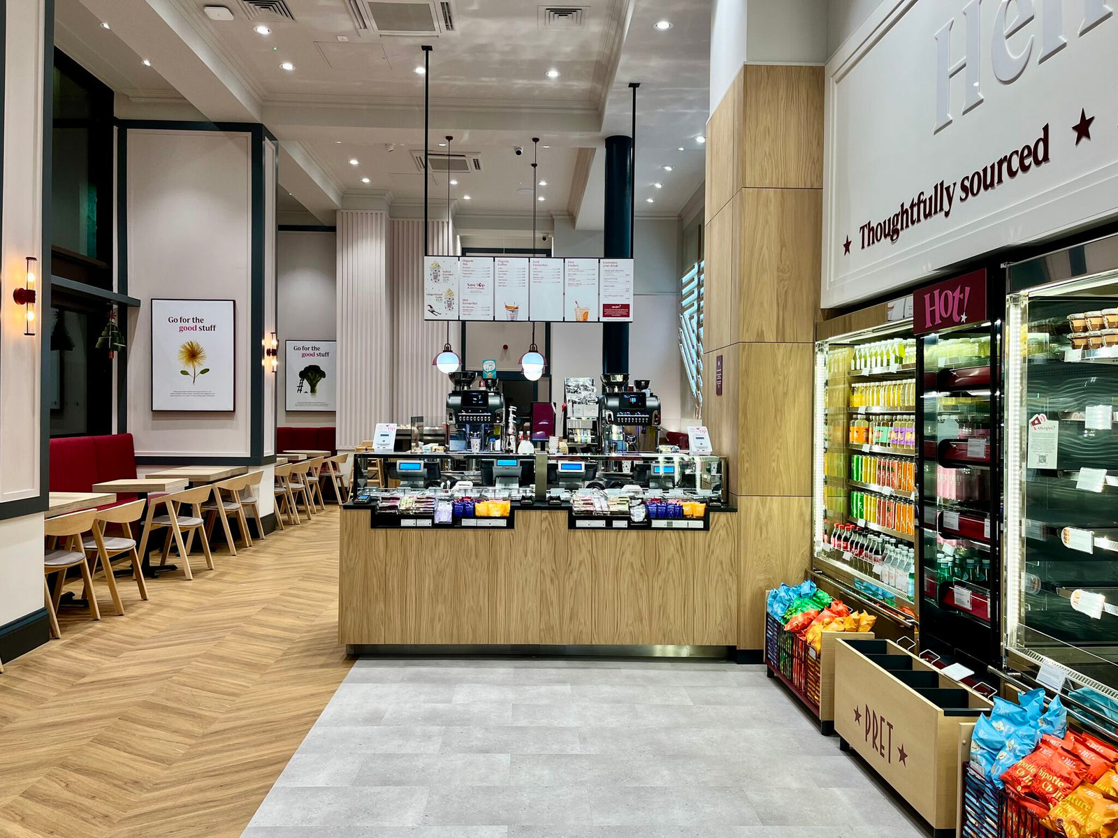 PlusFloor & Pret A Manger - Belfast Store