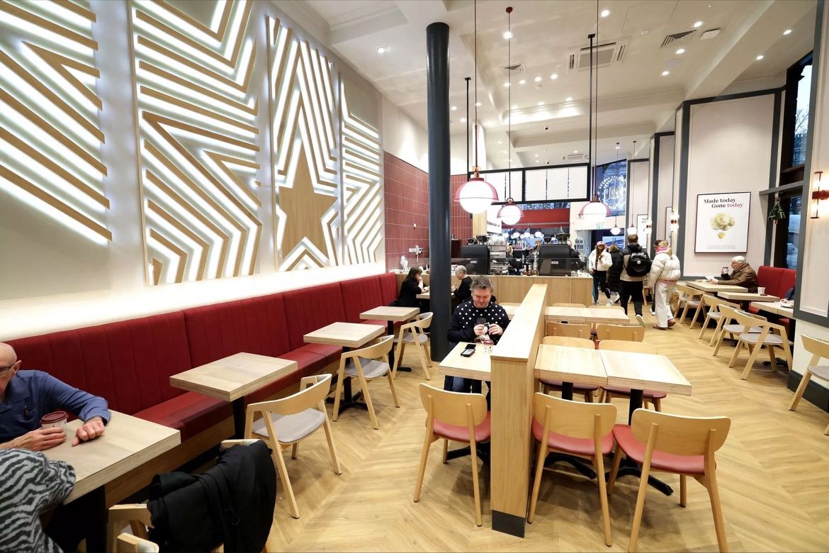 PlusFloor & Pret A Manger - Belfast Store