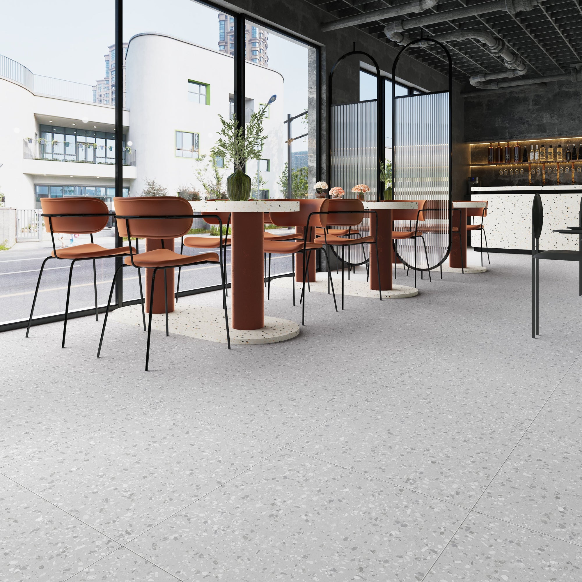 Terrazzo Glue Down Avid Mist