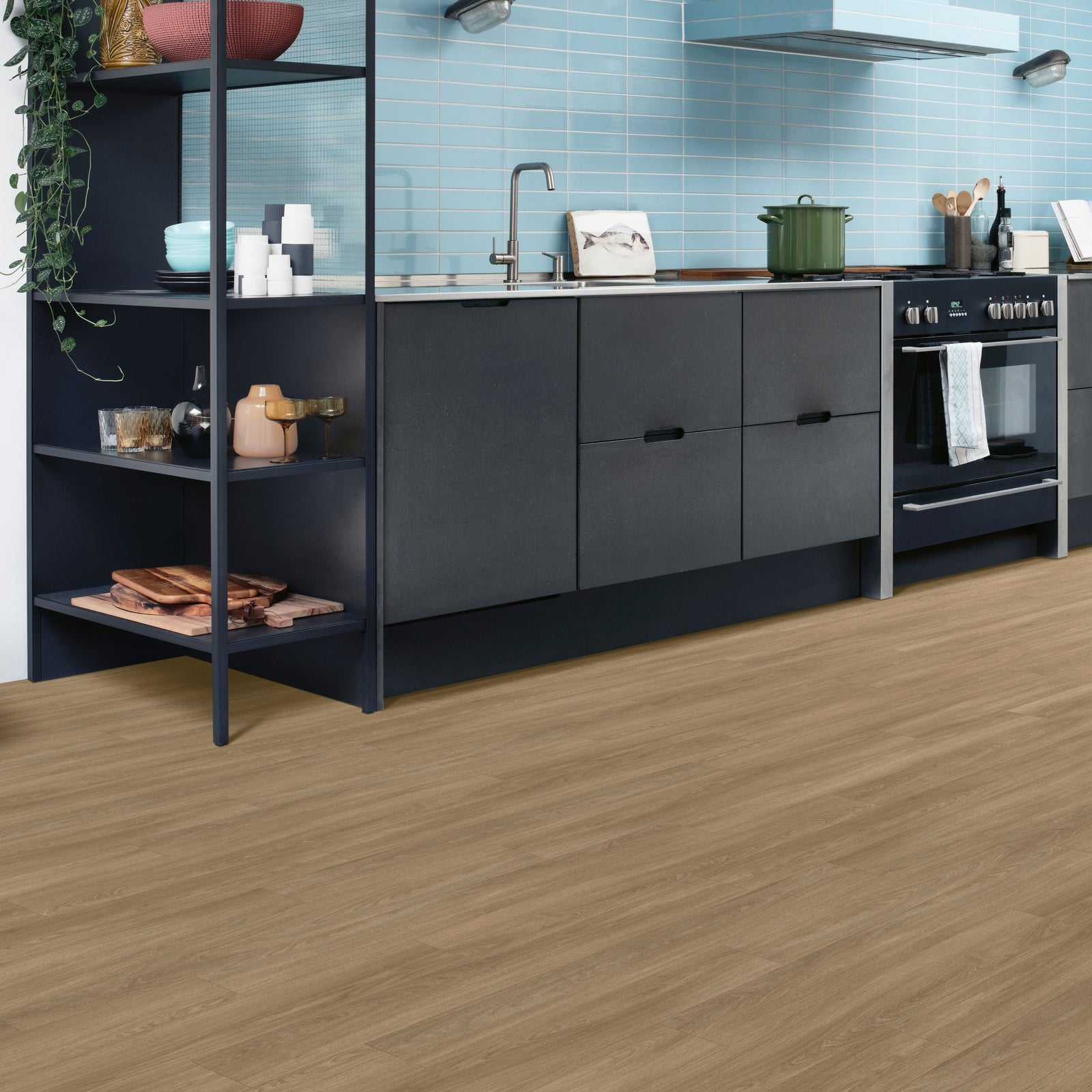 Formation Plank Urban Shale Glue Down - PlusFloor