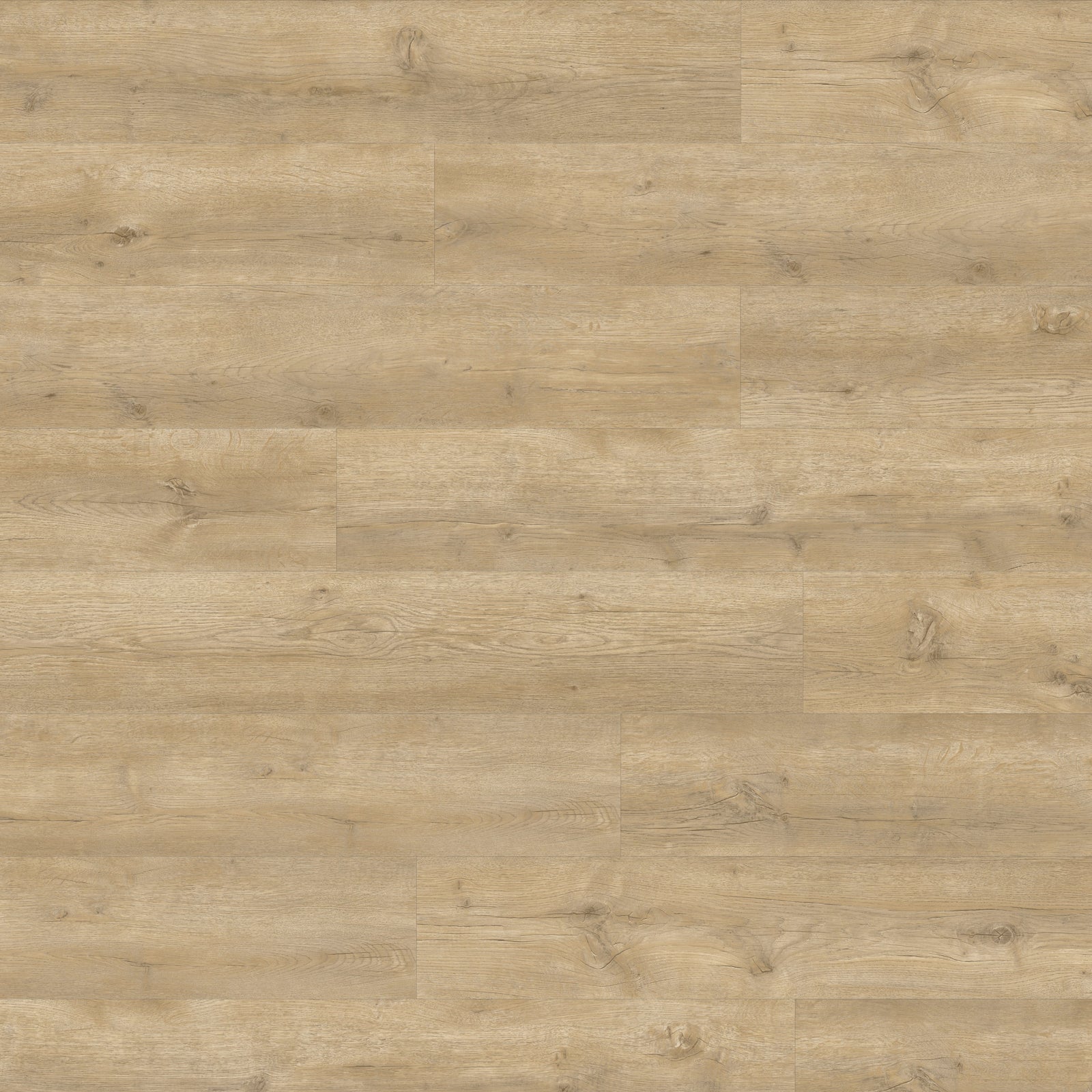 Light oak wood plank flooring with realistic grain patterns and natural knots in warm beige and tan tones.