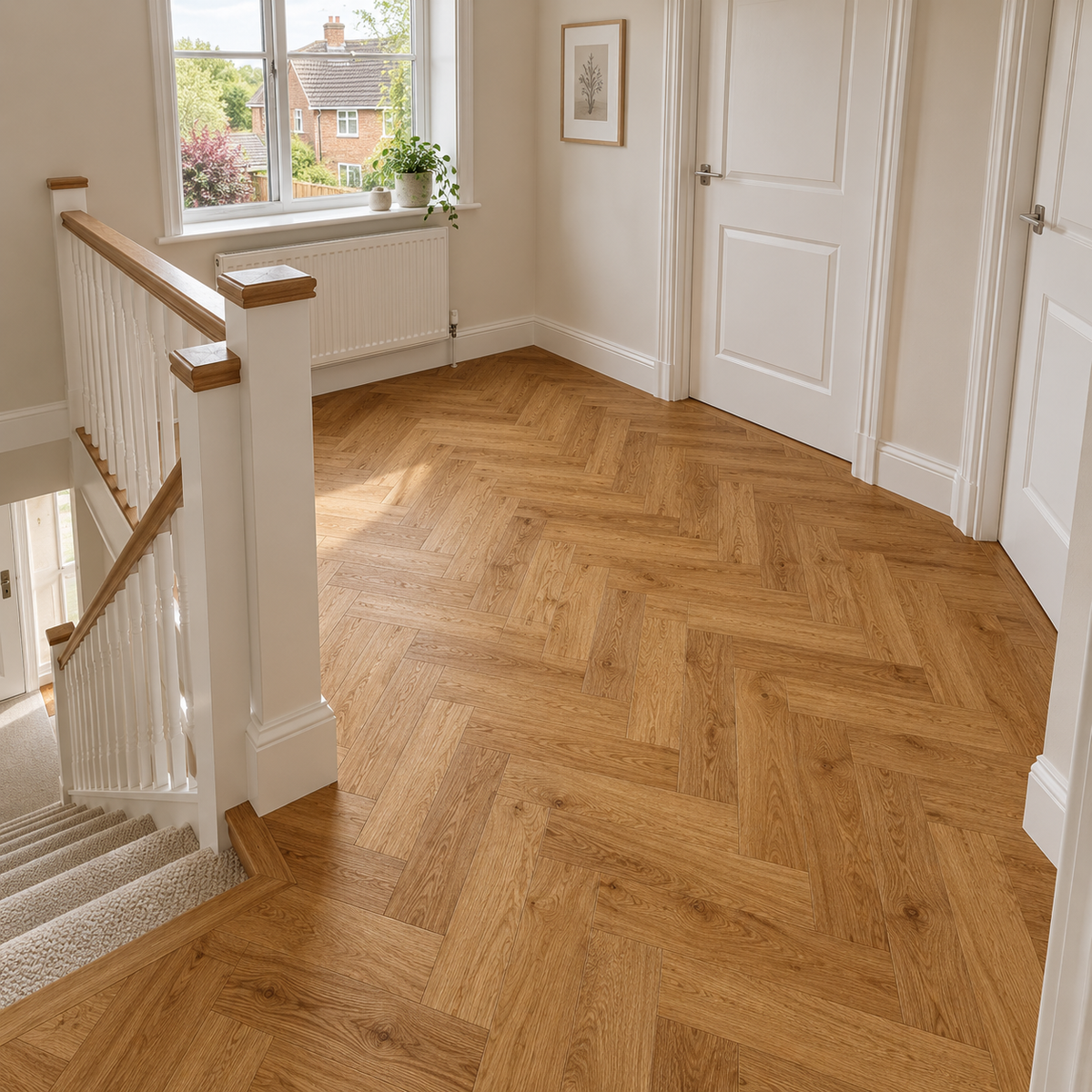 Formation Herringbone Tuscan Sand Glue Down - PlusFloor