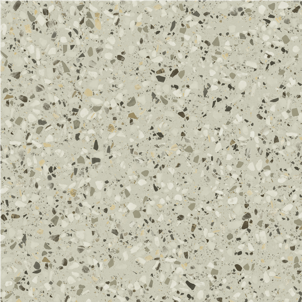 Terrazzo Loose Lay Muted Mint