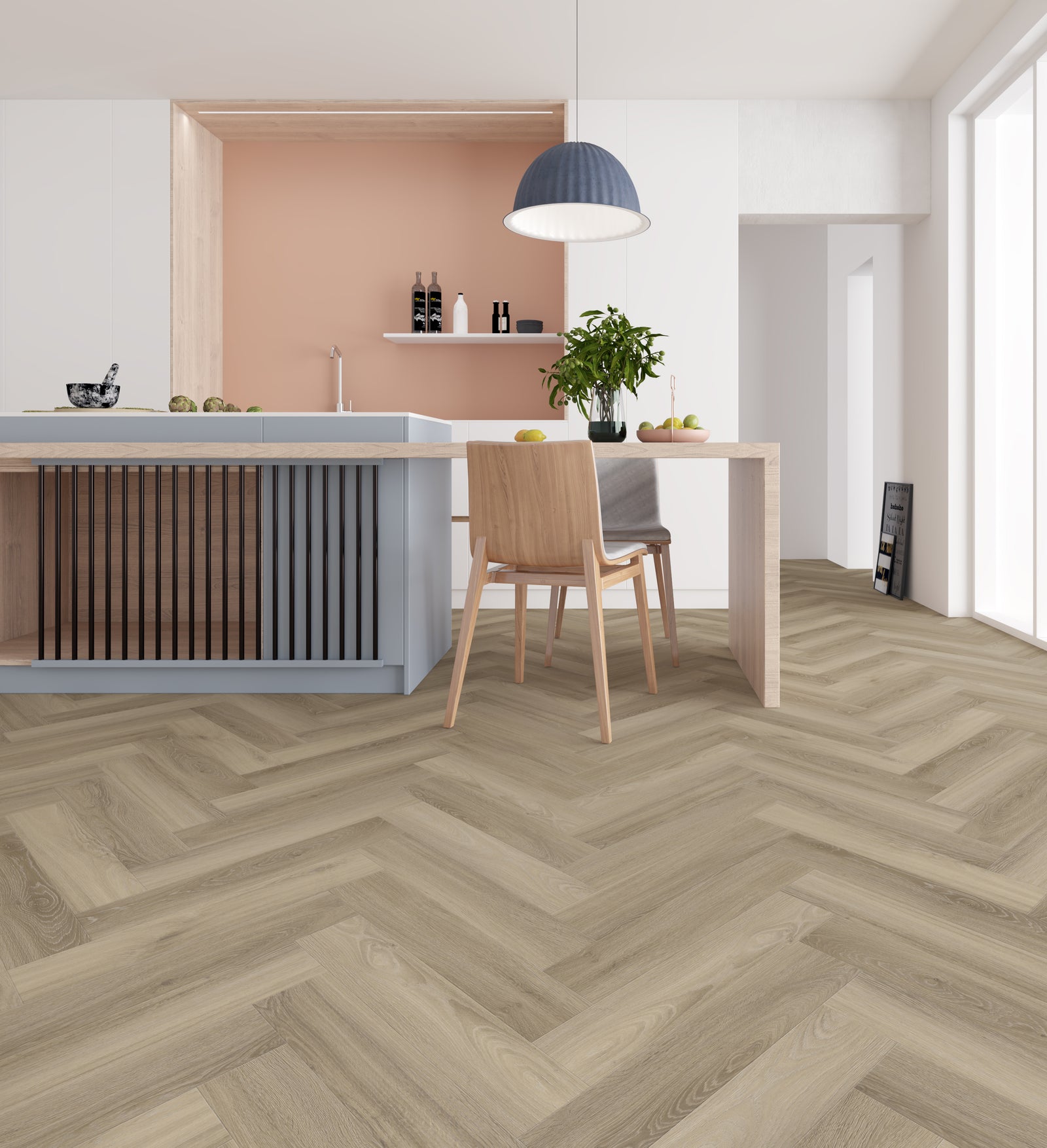 SHUSH! Bordeaux Herringbone