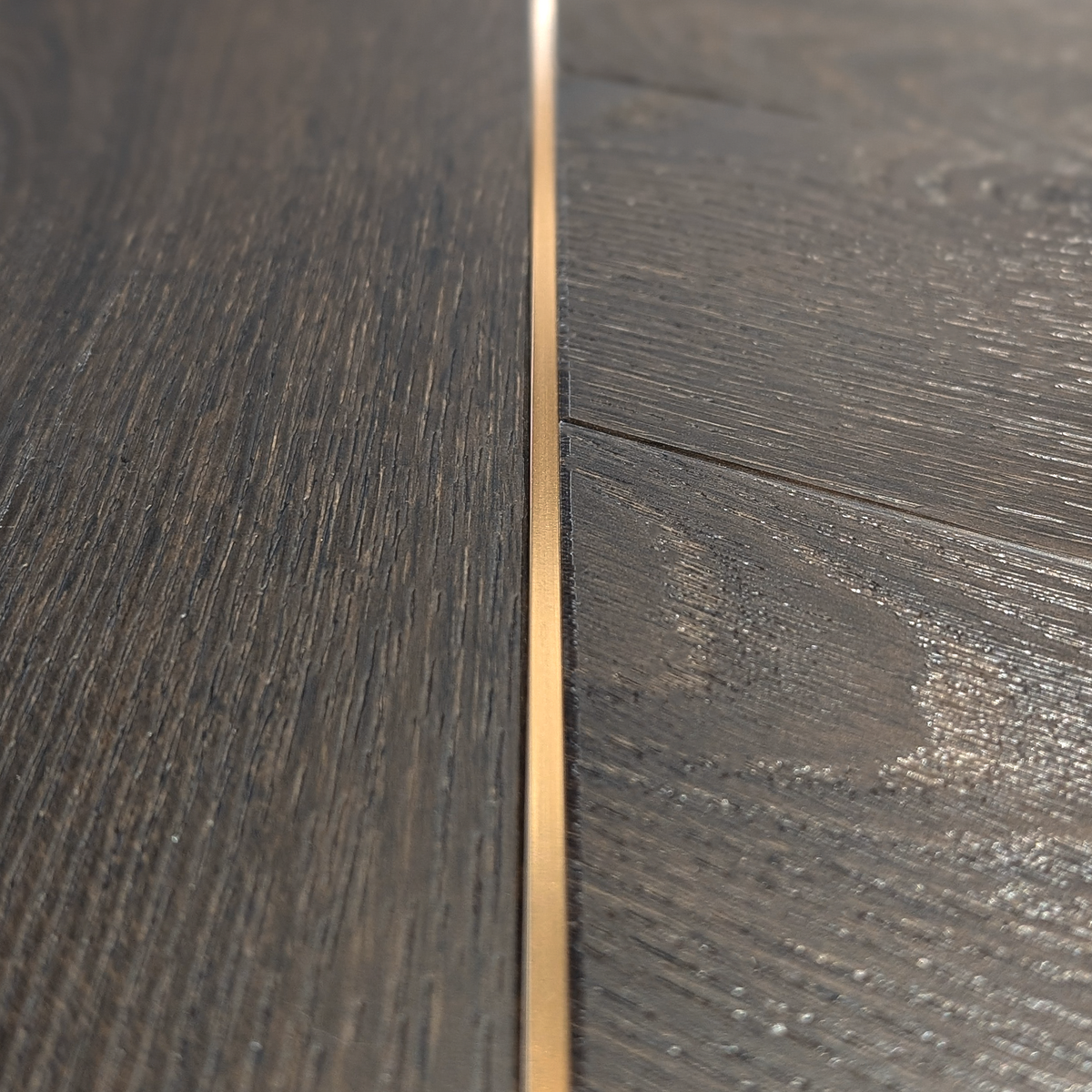 Polished Brass Effect Metal Feature Strip