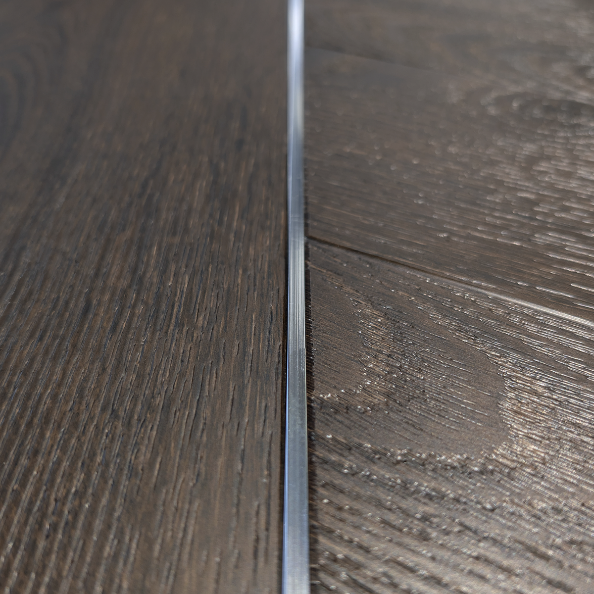 Polished Chrome Effect Metal Feature Strip