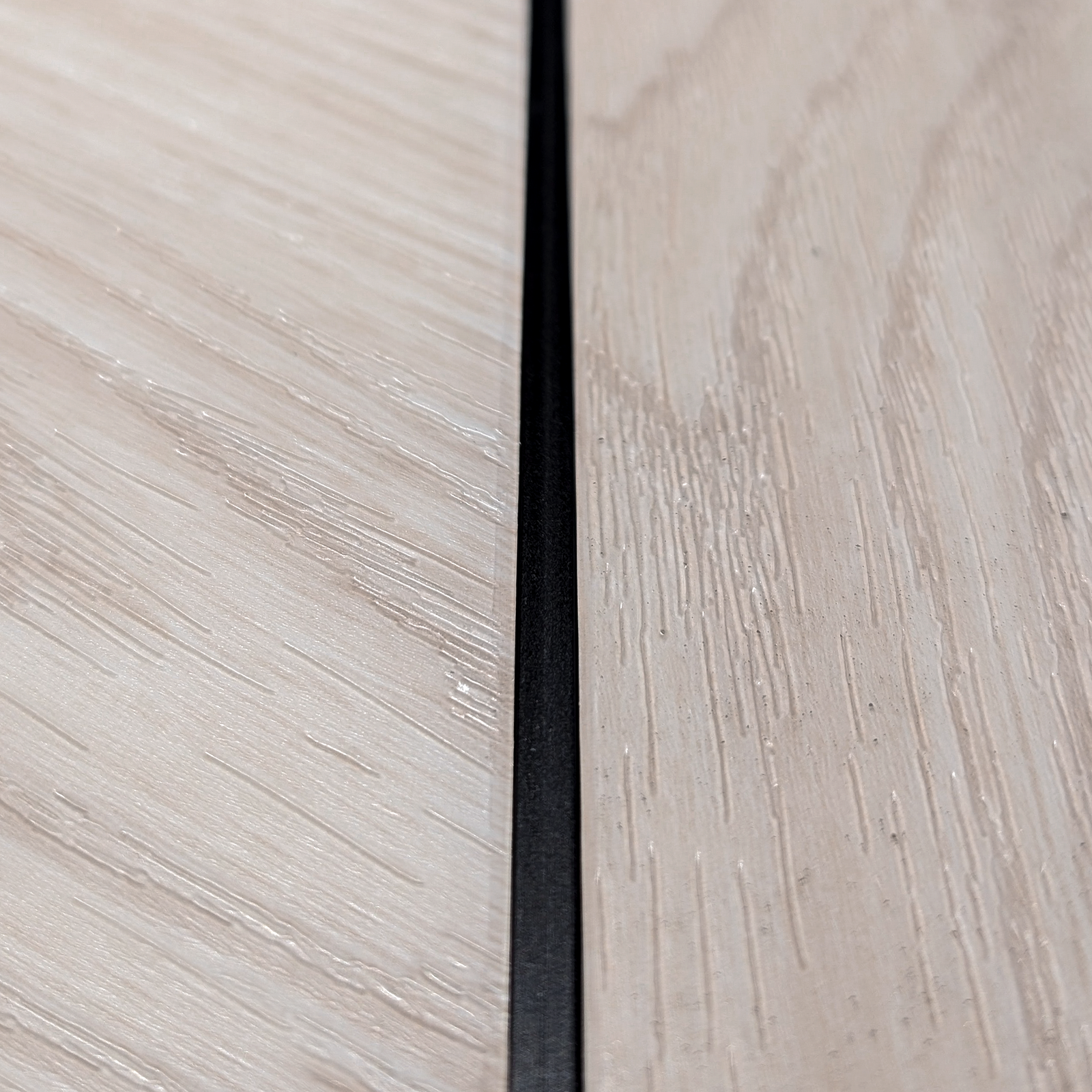 Matt Black Metal Feature Strip