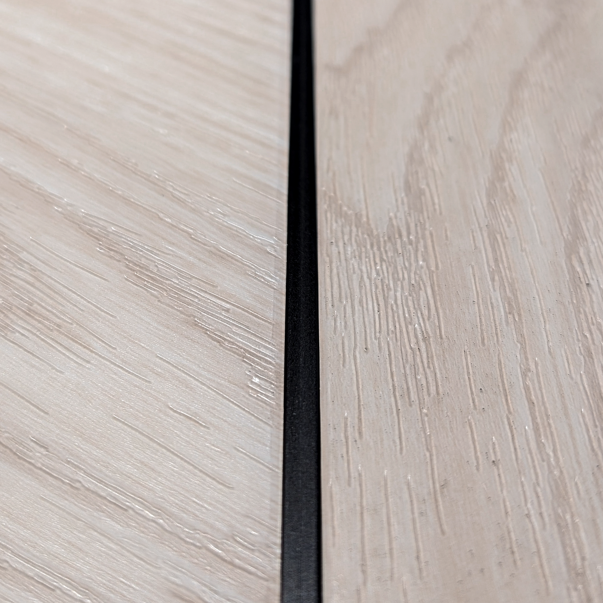 Matt Black Metal Feature Strip