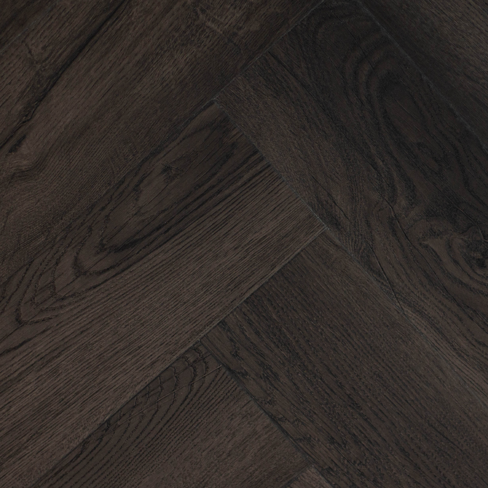 Formation Herringbone Pitted Magma Glue Down