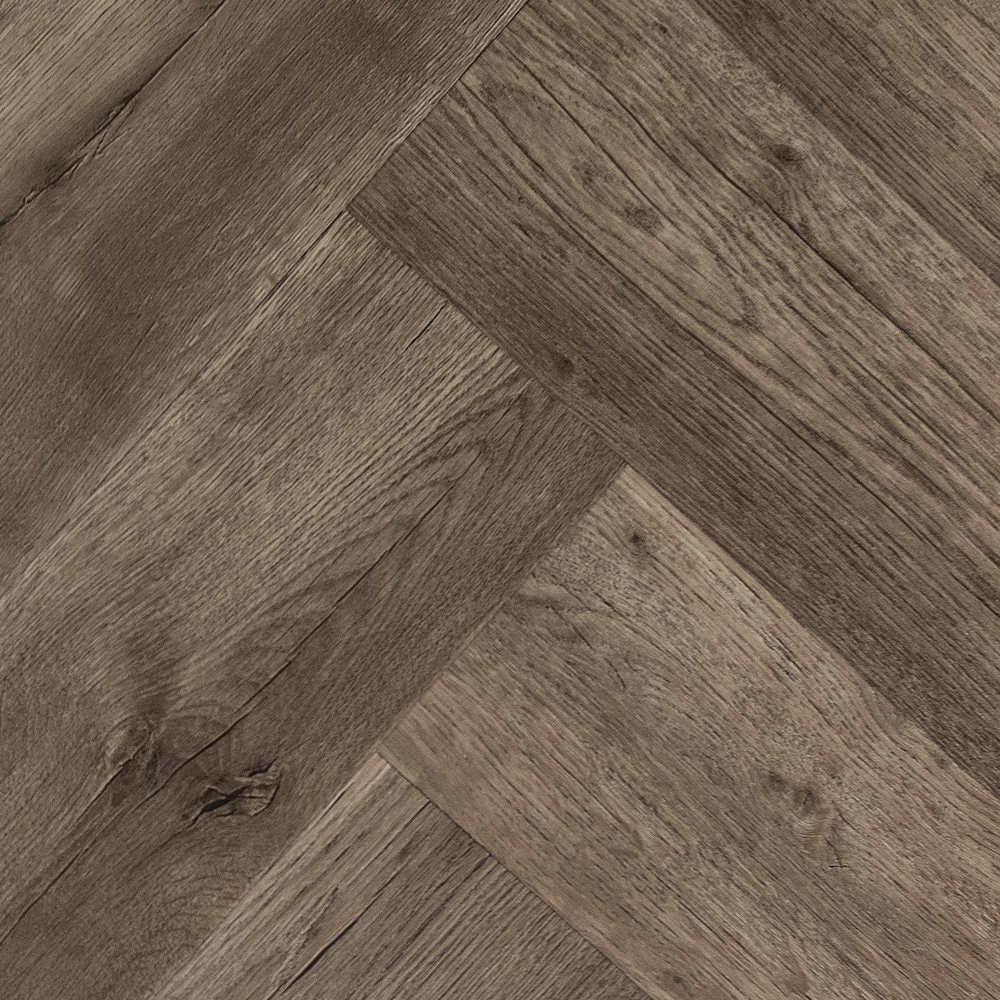 Formation Herringbone Silvery Clay Glue Down