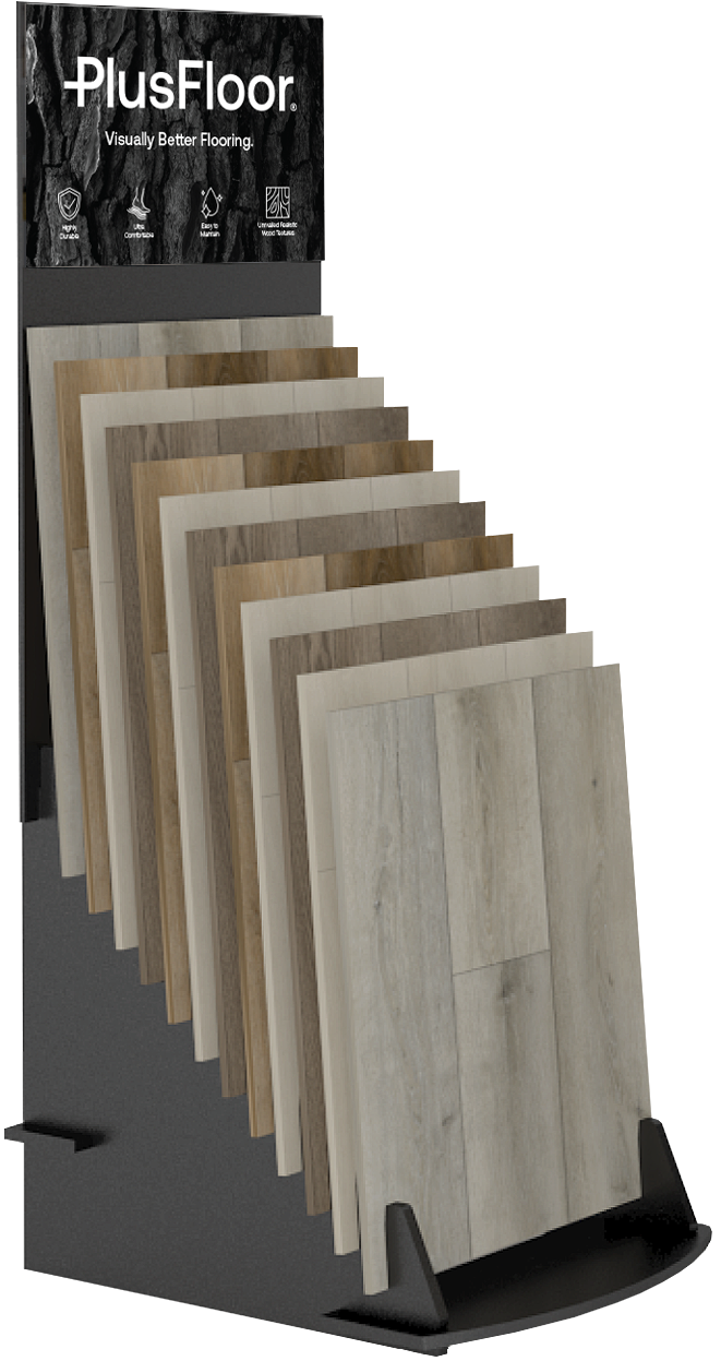 PlusFloor Optimised Retail Stand