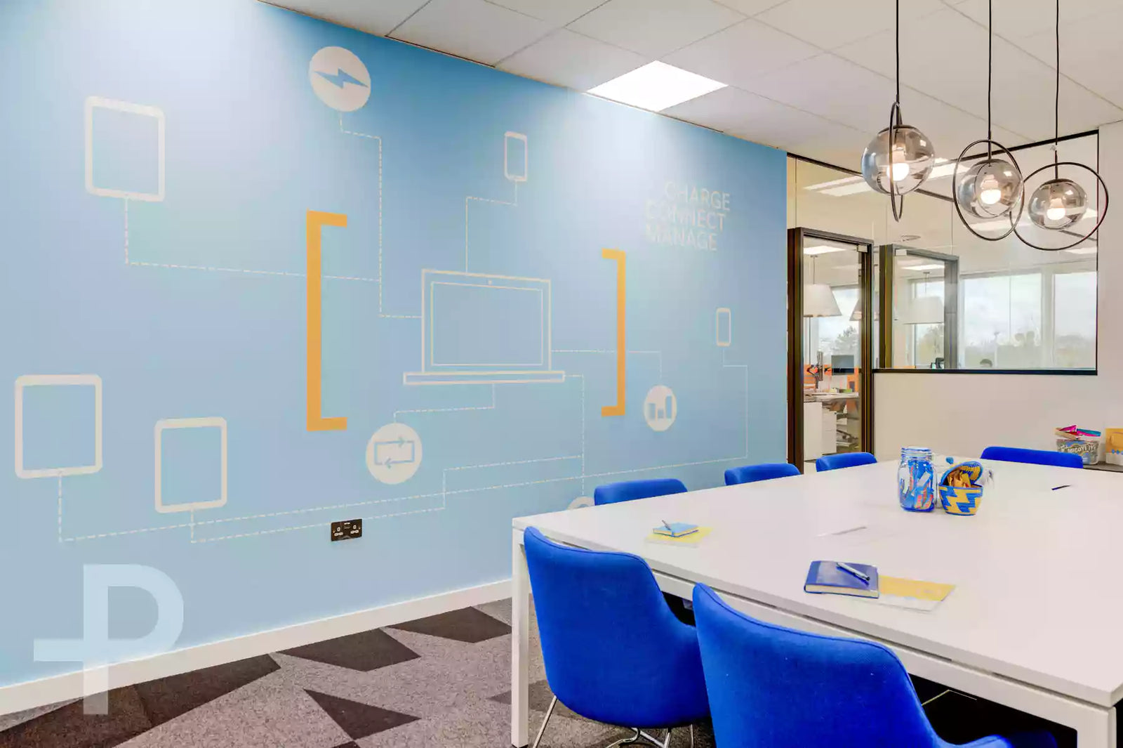 Cambrionix Office - Carpet Tiles
