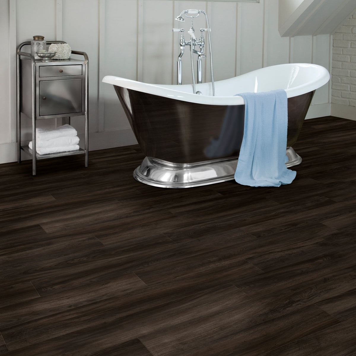 Formation Plank Pitted Magma Glue Down